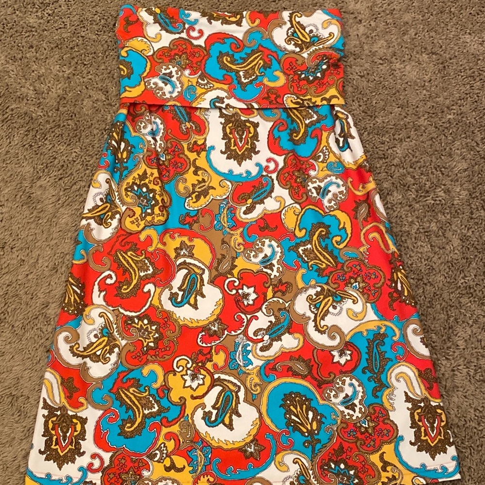 Strapless Jude Connally Dress